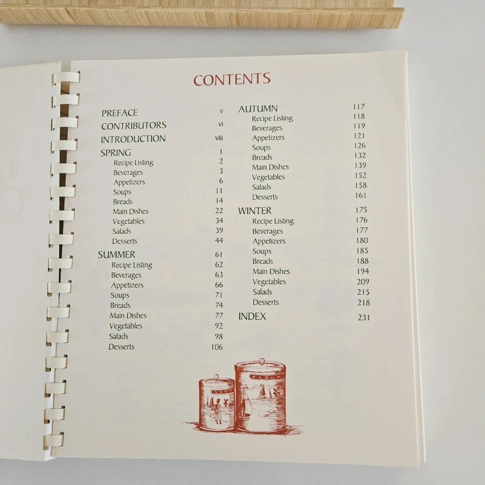 All Seasons Cookbook Connie Colom 1991 Mystic Seaport Museum -Good